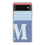 Slim Protection Case［ Original - initial two tone - M blue ］