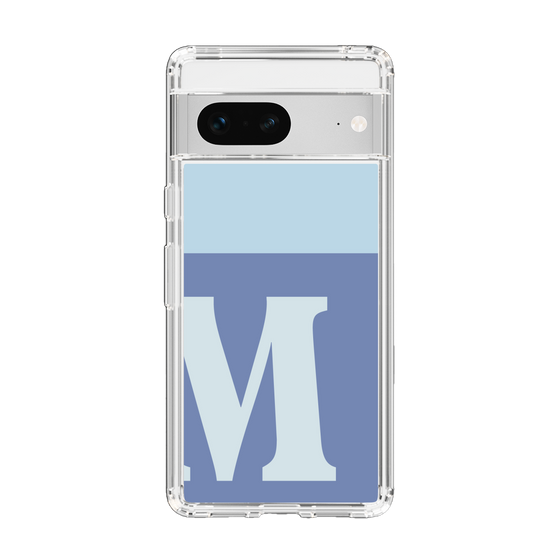 Slim Protection Case［ Original - initial two tone - M blue ］