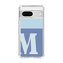 Slim Protection Case［ Original - initial two tone - M blue ］