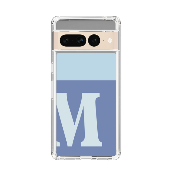 Slim Protection Case［ Original - initial two tone - M blue ］