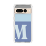 Slim Protection Case［ Original - initial two tone - M blue ］