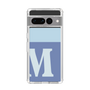 Slim Protection Case［ Original - initial two tone - M blue ］