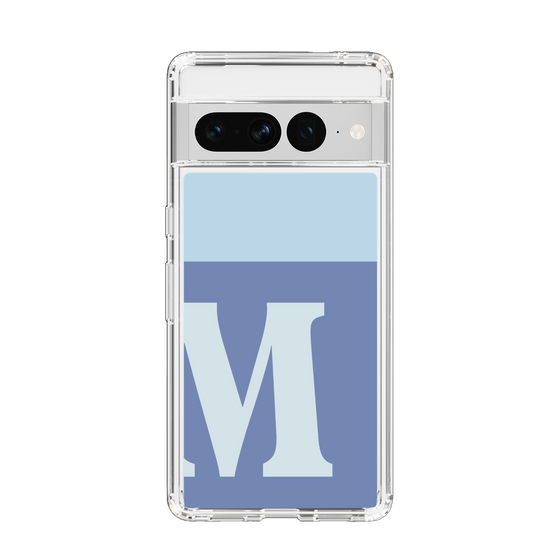 Slim Protection Case［ Original - initial two tone - M blue ］