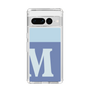 Slim Protection Case［ Original - initial two tone - M blue ］
