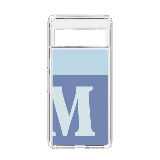 Slim Protection Case［ Original - initial two tone - M blue ］