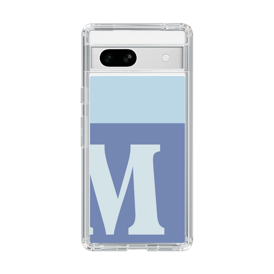 Slim Protection Case［ Original - initial two tone - M blue ］