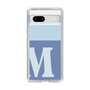 Slim Protection Case［ Original - initial two tone - M blue ］