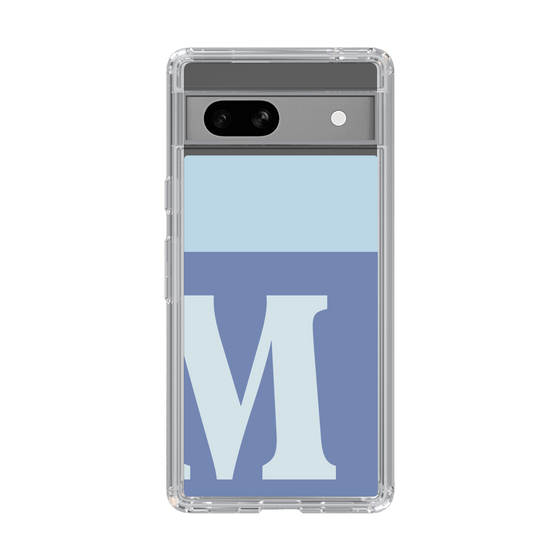 Slim Protection Case［ Original - initial two tone - M blue ］