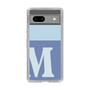 Slim Protection Case［ Original - initial two tone - M blue ］
