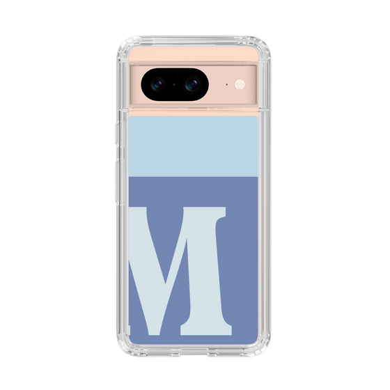 Slim Protection Case［ Original - initial two tone - M blue ］