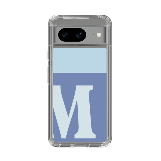 Slim Protection Case［ Original - initial two tone - M blue ］