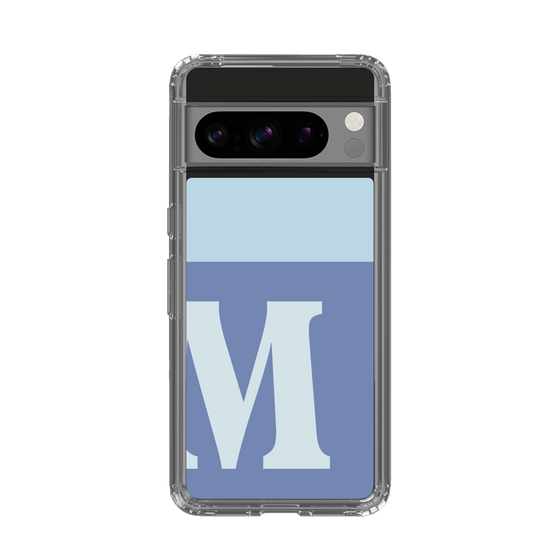 Slim Protection Case［ Original - initial two tone - M blue ］