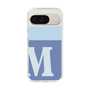 Slim Protection Case［ Original - initial two tone - M blue ］