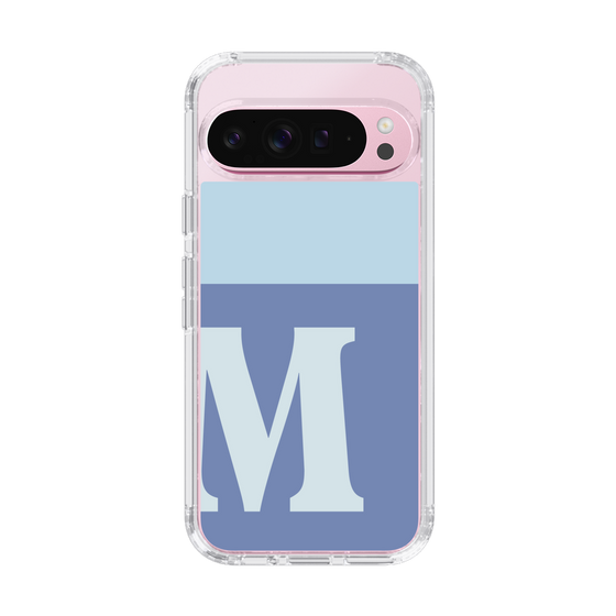 Slim Protection Case［ Original - initial two tone - M blue ］
