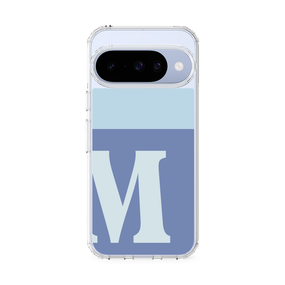 Slim Protection Case［ Original - initial two tone - M blue ］