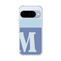 Slim Protection Case［ Original - initial two tone - M blue ］