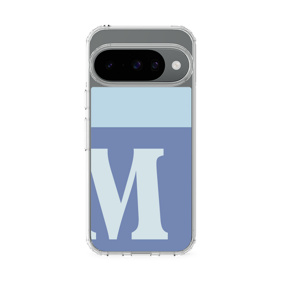 Slim Protection Case［ Original - initial two tone - M blue ］