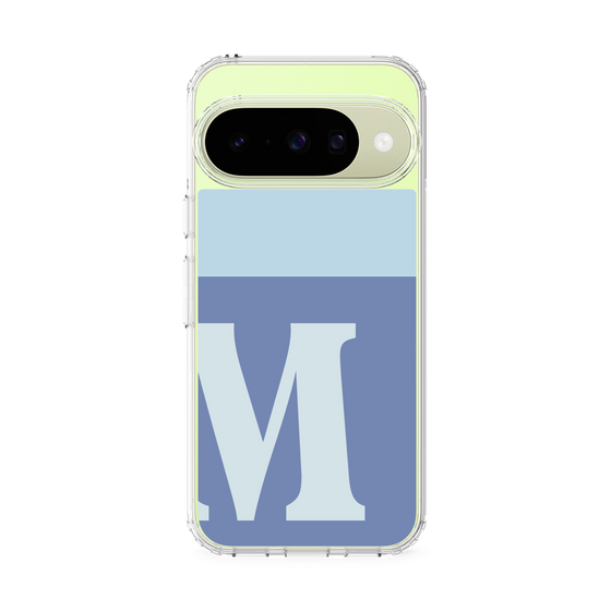 Slim Protection Case［ Original - initial two tone - M blue ］