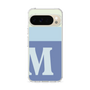 Slim Protection Case［ Original - initial two tone - M blue ］