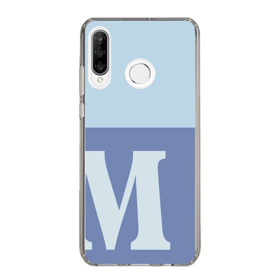 Slim Protection Case［ Original - initial two tone - M blue ］