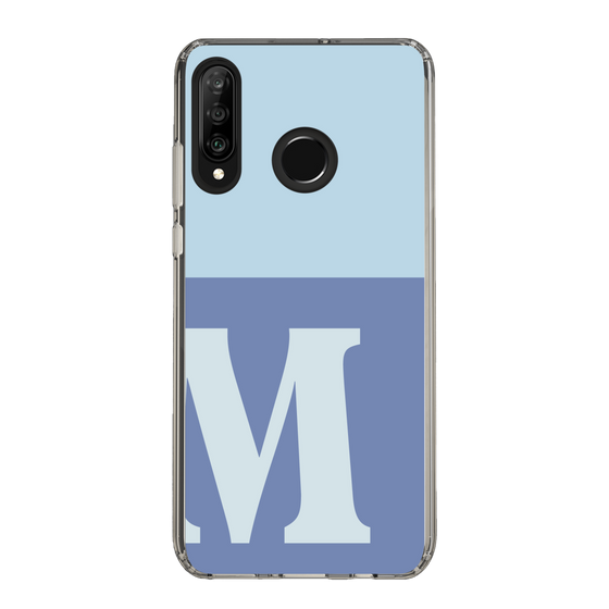 Slim Protection Case［ Original - initial two tone - M blue ］
