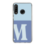 Slim Protection Case［ Original - initial two tone - M blue ］