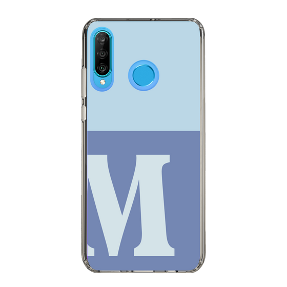 Slim Protection Case［ Original - initial two tone - M blue ］