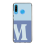 Slim Protection Case［ Original - initial two tone - M blue ］