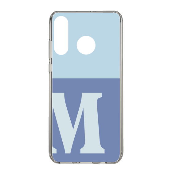 Slim Protection Case［ Original - initial two tone - M blue ］