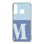 Slim Protection Case［ Original - initial two tone - M blue ］