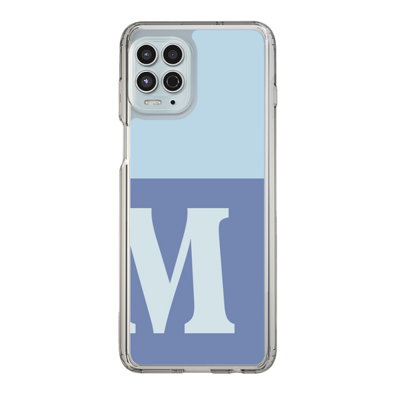Slim Protection Case［ Original - initial two tone - M blue ］