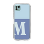 Slim Protection Case［ Original - initial two tone - M blue ］