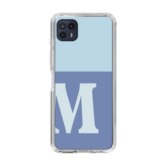 Slim Protection Case［ Original - initial two tone - M blue ］