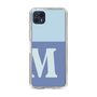 Slim Protection Case［ Original - initial two tone - M blue ］