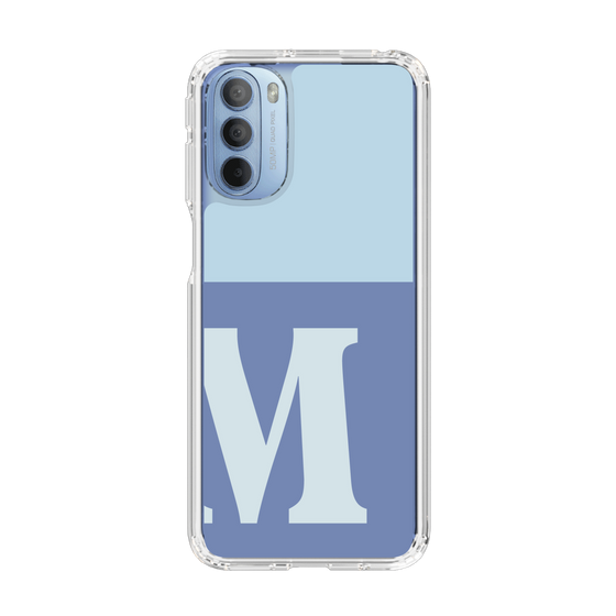 Slim Protection Case［ Original - initial two tone - M blue ］