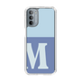 Slim Protection Case［ Original - initial two tone - M blue ］
