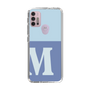 Slim Protection Case［ Original - initial two tone - M blue ］