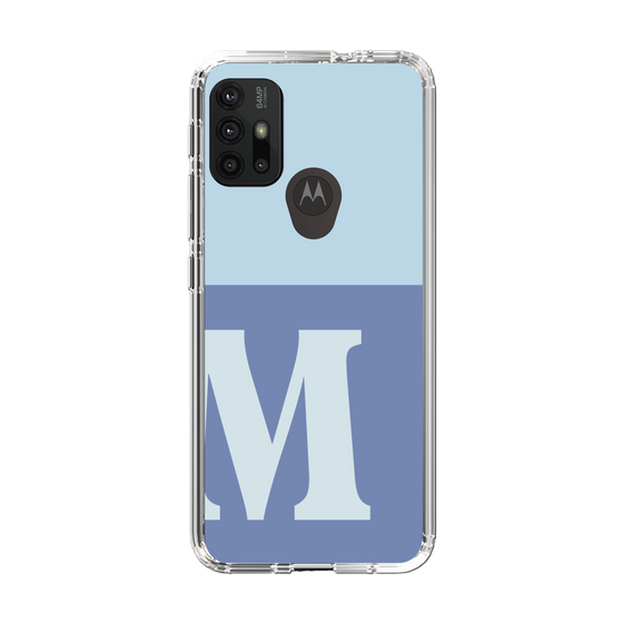Slim Protection Case［ Original - initial two tone - M blue ］