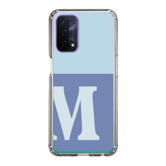 Slim Protection Case［ Original - initial two tone - M blue ］