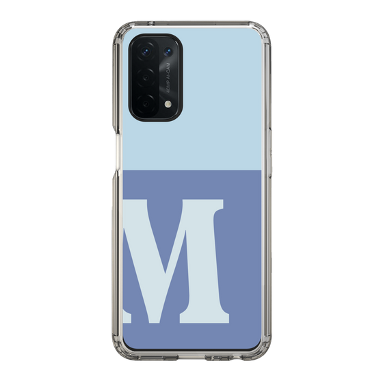 Slim Protection Case［ Original - initial two tone - M blue ］
