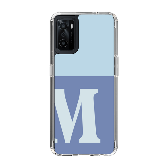 Slim Protection Case［ Original - initial two tone - M blue ］