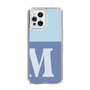 Slim Protection Case［ Original - initial two tone - M blue ］