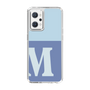 Slim Protection Case［ Original - initial two tone - M blue ］