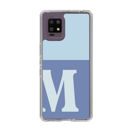 Slim Protection Case［ Original - initial two tone - M blue ］