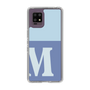 Slim Protection Case［ Original - initial two tone - M blue ］