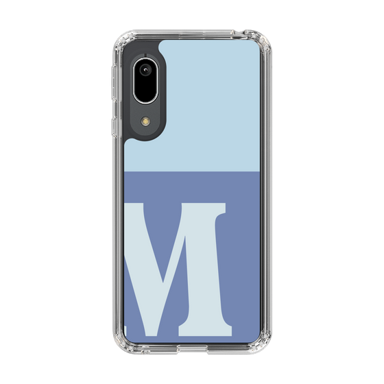 Slim Protection Case［ Original - initial two tone - M blue ］