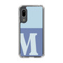 Slim Protection Case［ Original - initial two tone - M blue ］