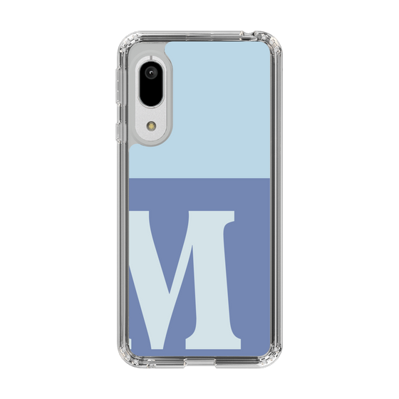 Slim Protection Case［ Original - initial two tone - M blue ］
