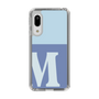 Slim Protection Case［ Original - initial two tone - M blue ］