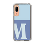 Slim Protection Case［ Original - initial two tone - M blue ］